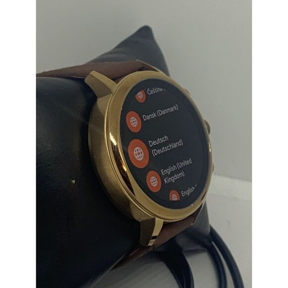 Fossil Gen 4 Authentic Digital Dial Smart Watch Custom Band FTW6018 QT338 - Picture 4 of 12